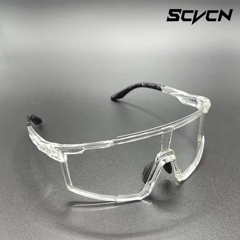 

SCVCN Photochromic Cycling Sunglasses Sports Bicycle Glasses MTB Bike Goggles Skating Glasses UV400 Outdoor Eyewear Men Women