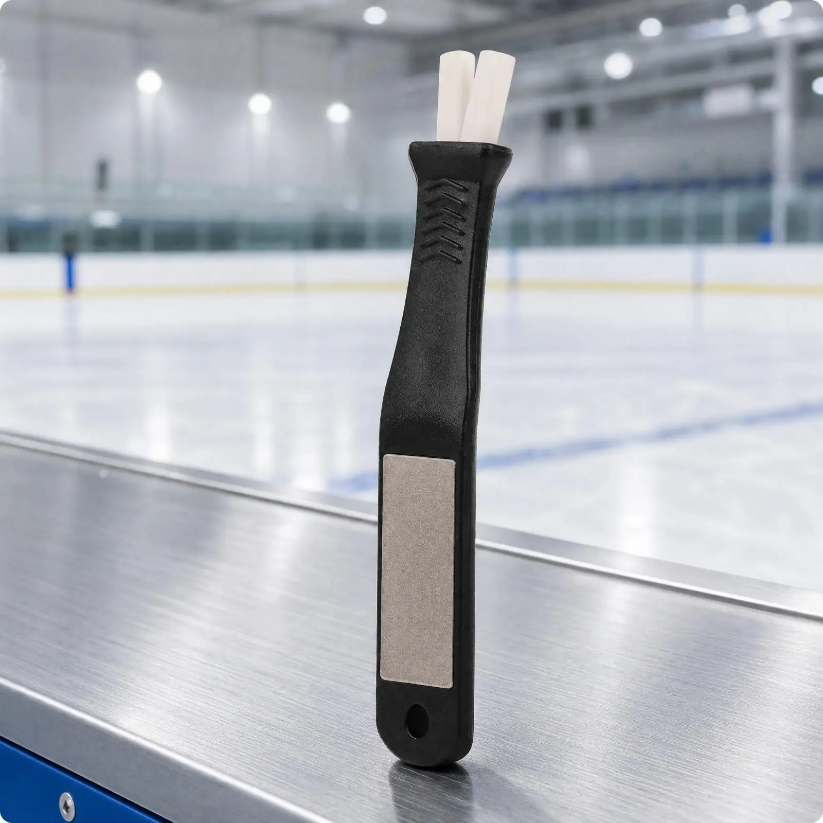 Skate Sharpening Stone for Ice Skates Edge Maintenance Tool Diamond Sharpening Surface Ceramic Polishing Section Compact
