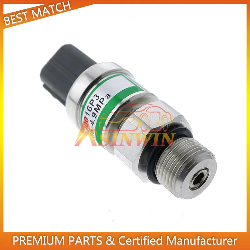 YN52S00016P3  High Pressure Sensor For Kobelco Excavator Parts PMC For SK200-8