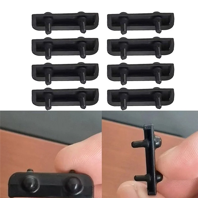 A69X-Air Fryer Rubber Tips Replacement Cap Cover For Air Fryer Grill Plate Rubber Bumpers Tool Air Fryer Tray Rubber 20PCS - view 5