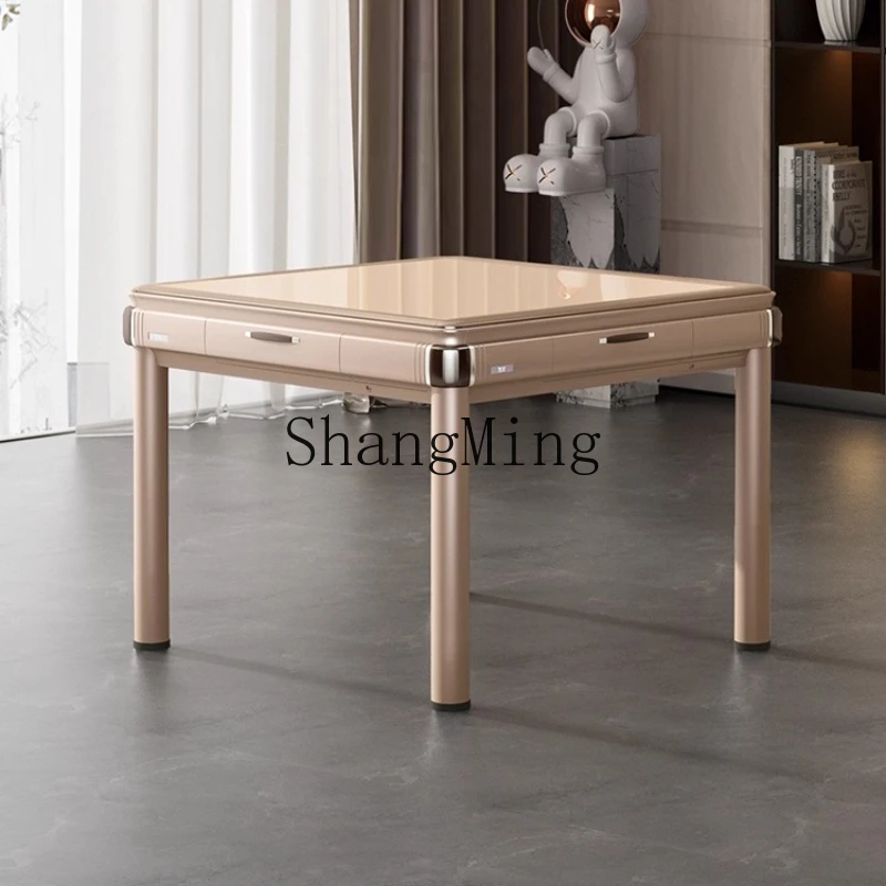 

FG soft and comfortable five-piece mahjong machine automatic mahjong table dining table dual-purpose electric machine hemp