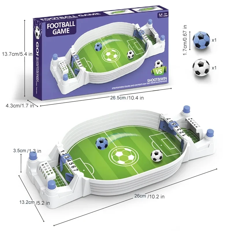 Football Tables Game Set Mini Football Soccer Family Interactive Board Game Competition Sports Gift For Children