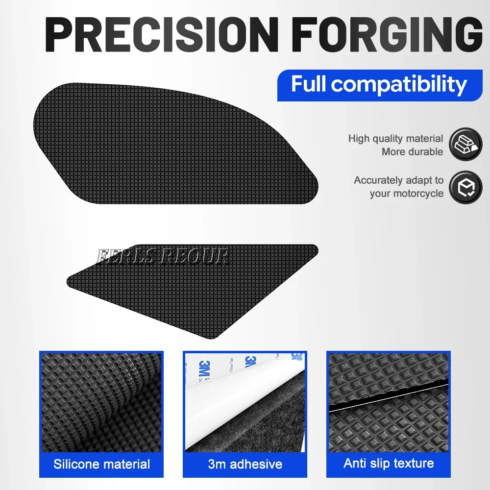 Motorcycle sticker For HONDA CB650R 2019 -2025  Fuel Tank Guard Rubber protective pad antislip Anti Scratch Anti Slip view 3