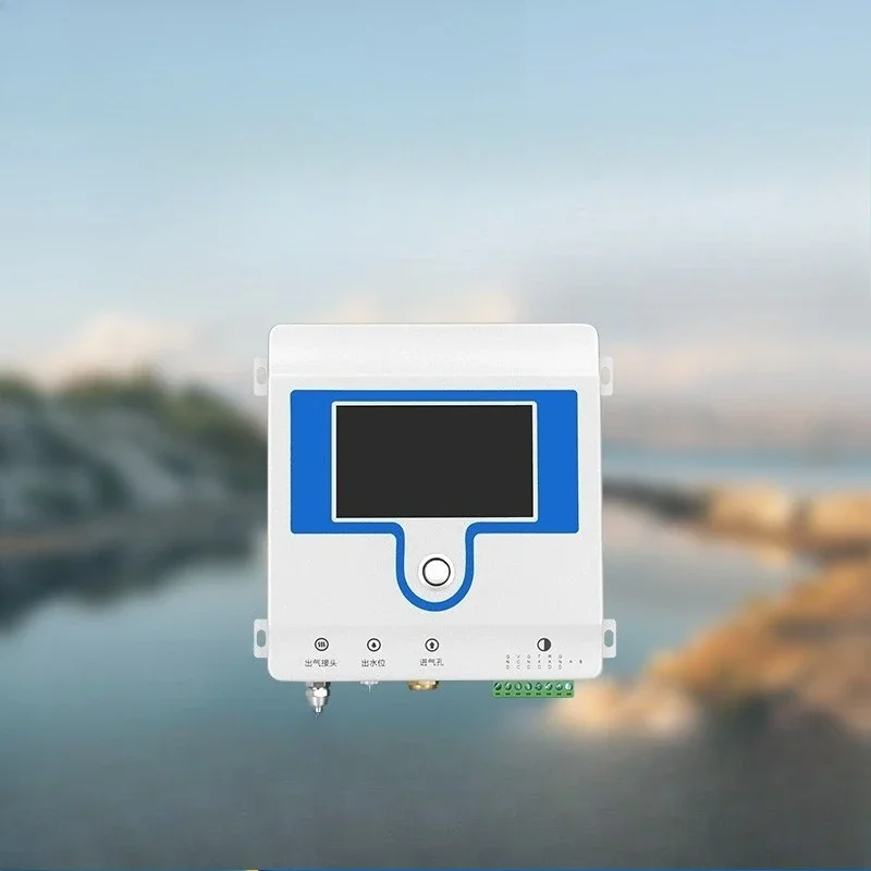 High precision water level monitoring of small and medium rivers upstream and downstream of surge well dams in power plants