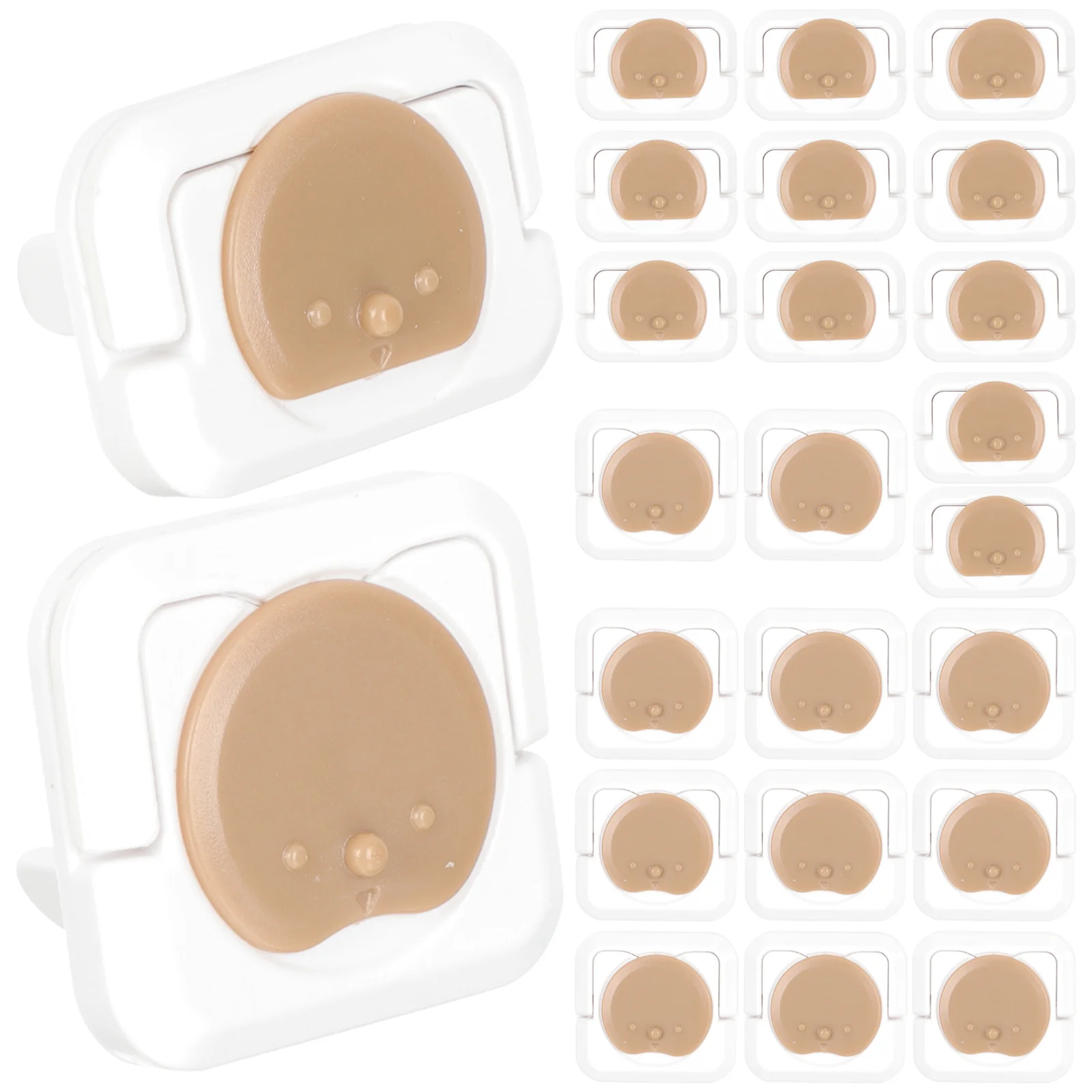 

24 шт., защитные чехлы для розеток, прочные защитные колпачки для электрических розеток, защитные колпачки для розеток для безопасности детей, защита для вилок для детей