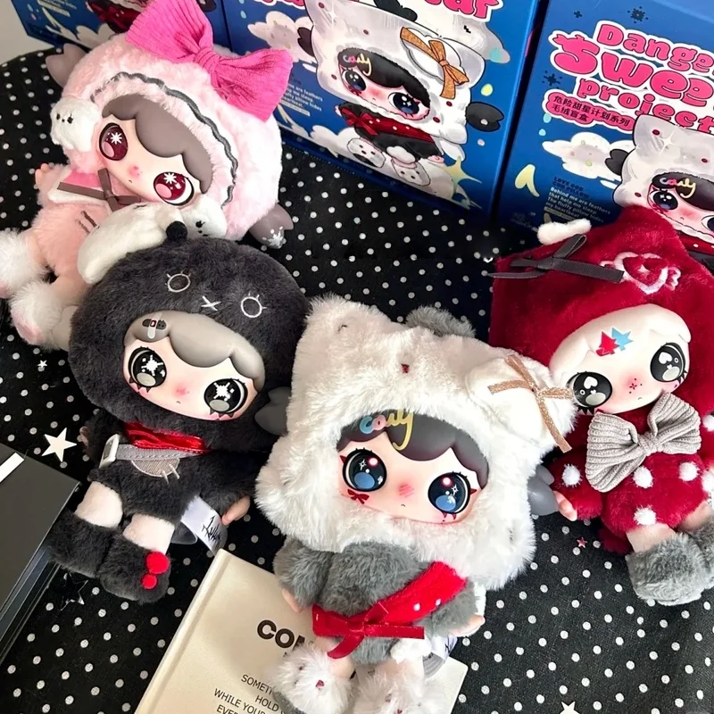 Lulumi's caprichoso crônicas caixa cega de pelúcia kawaii boneca mochila decoração chaveiro presente natal mesa ornamento caixa mistério