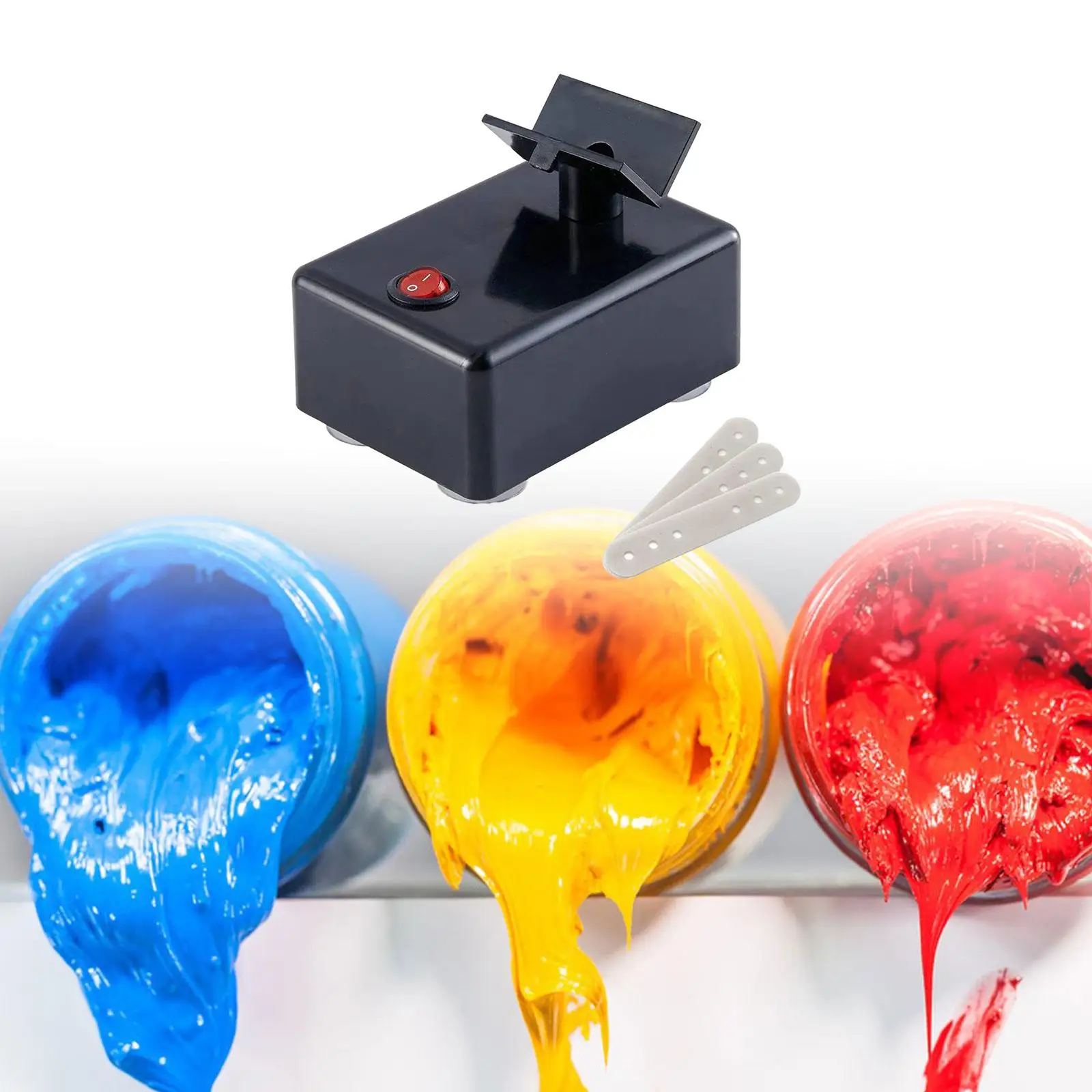 Agitador de laca de uñas, multiusos, 3200 batidos, agitador de esmalte de uñas que ahorra tiempo