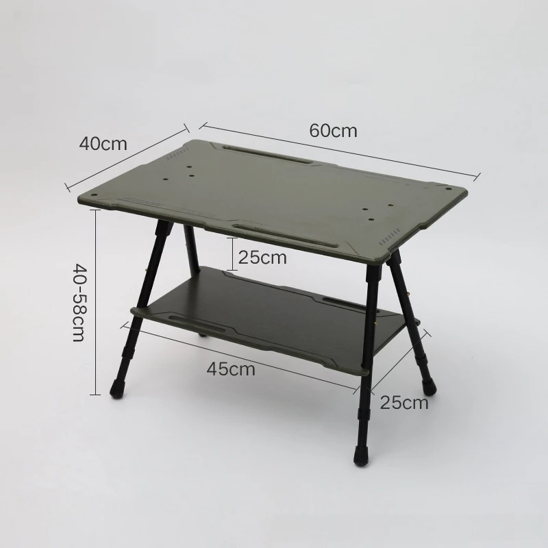 Outdoor Portable Picnic Green Tactical Table Camping Folding Tactical IGT Table Outdoor Picnic Folding Table New
