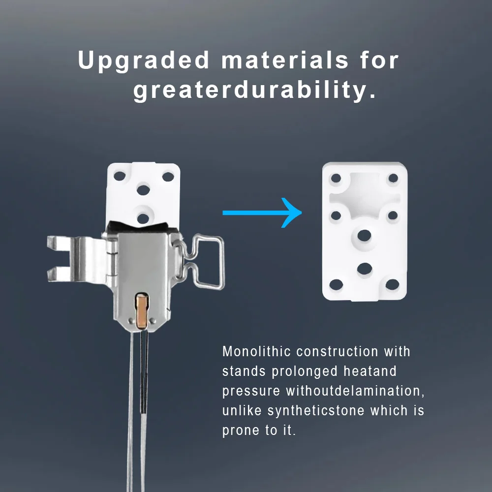 ชุดอุปกรณ์ทำความร้อนสำหรับหัวฉีด Bambu Lab A1 รุ่นอัพเกรดซีรีส์ A1 พร้อมเซรามิกเซอร์โคเนีย อุปกรณ์ติดตั้งหัวฉีด Bambulab A1 Mini ความแข็งแรงสูง