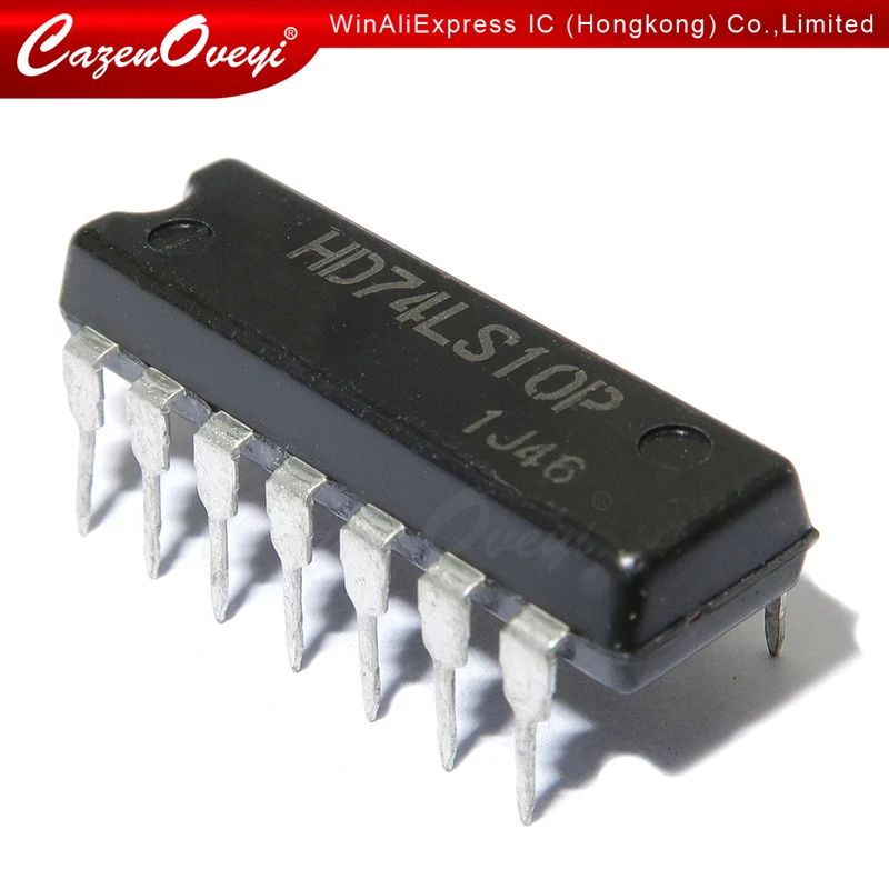 10pcs/lot HD74LS10P SN74LS10N HD74LS10 SN74LS10 74LS10 DIP-14