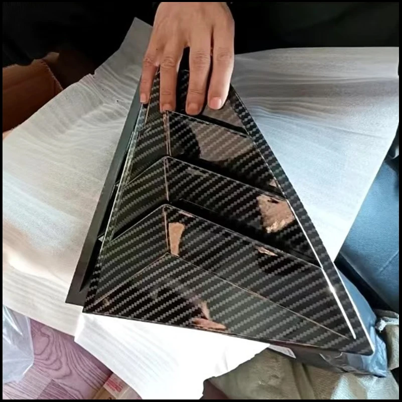 لتويوتا كامري 2006-2016 سيدان النافذة الخلفية ظلال أعمى كوة الإطار عتبة صب غطاء ملصق الكسوة اكسسوارات السيارات التصميم #3