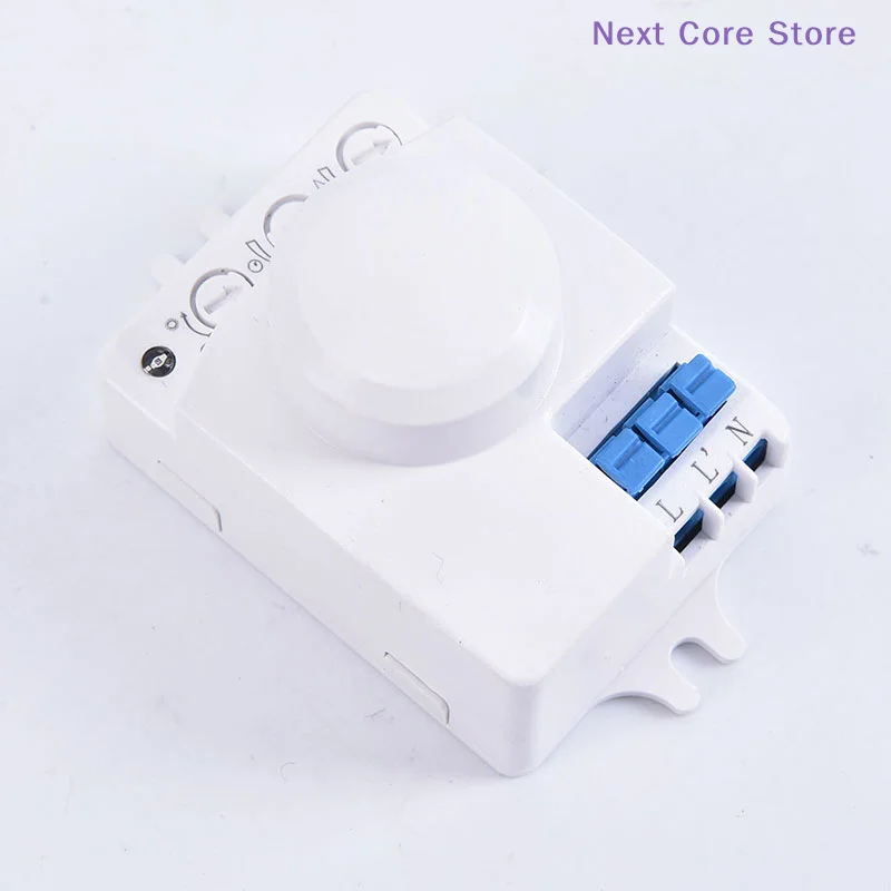 [NC]Microwave Sensor Switch 5.8ghz HF 220V LED 360 Degree Radar Motion Body Sensor[NC]