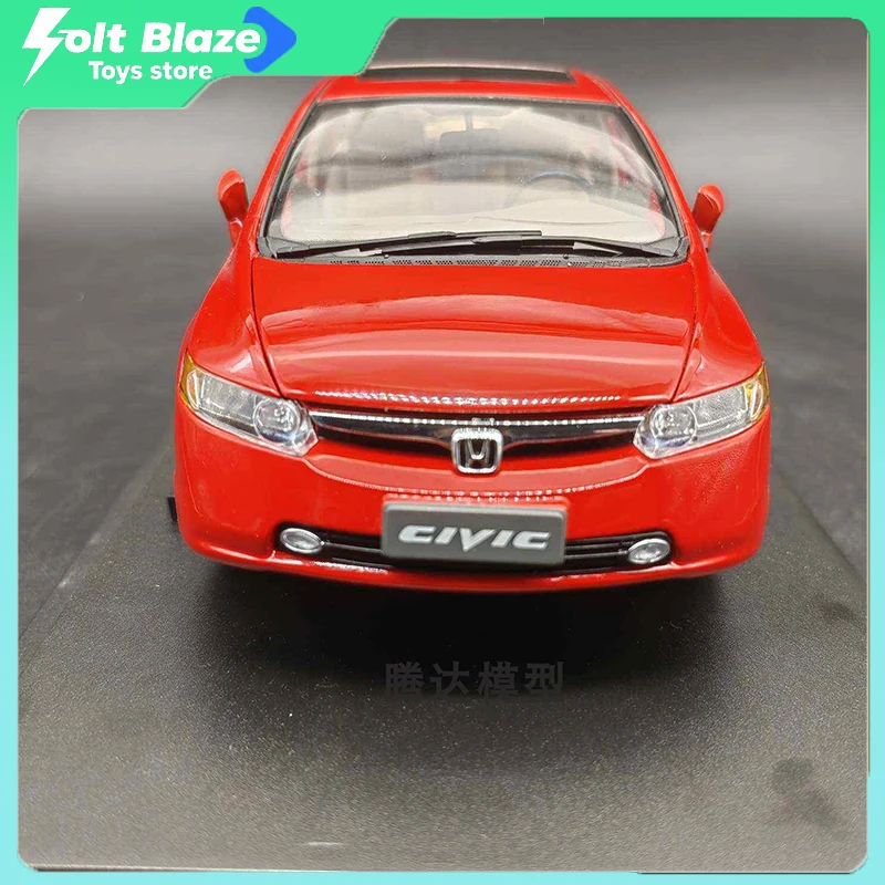 

1/18 red color homda civic limited version car model