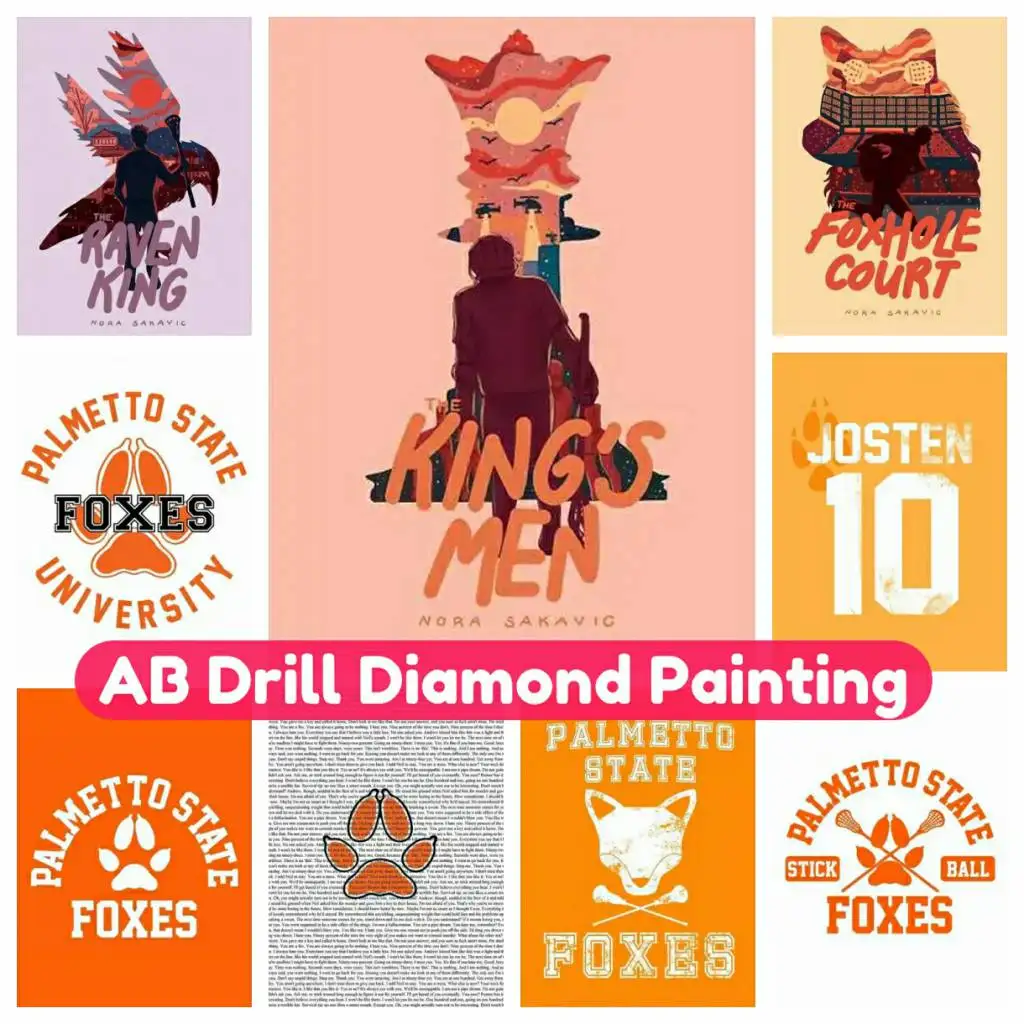 

AFTG All for the Game AB Diamond Painting art accessories 5D Mosaic kit DIY Handmade Full Drill Embroidery Cross Stitch New 2024