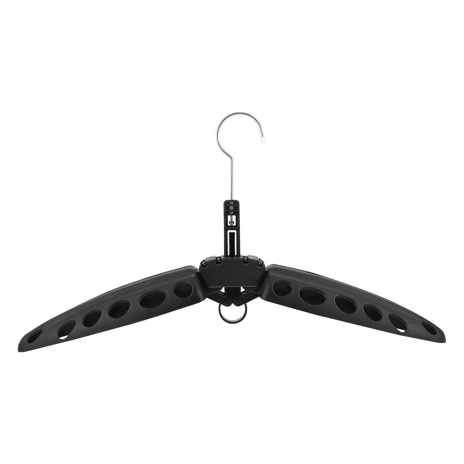 Thickened Clothes Hanger Foldable Non-Slip Outdoor Diving Suit Hanger Windproof Portable Camping Rack Lightweight Travel Drying view 4
