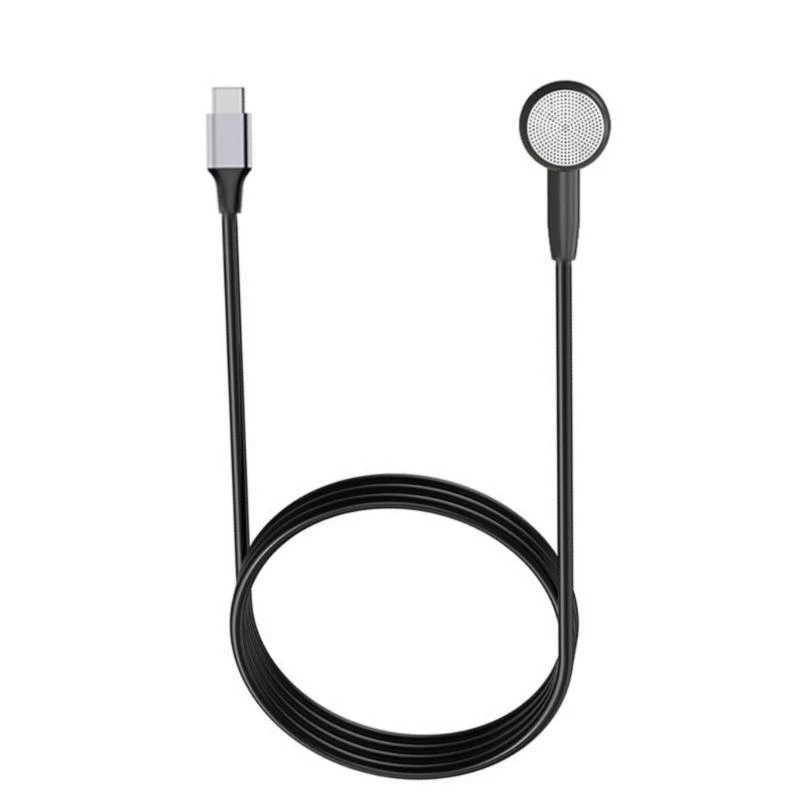 Design chip digital do tipo ouvido do tipo C Tipo um lados sem microfone e fáceis e play para uso universal ampla