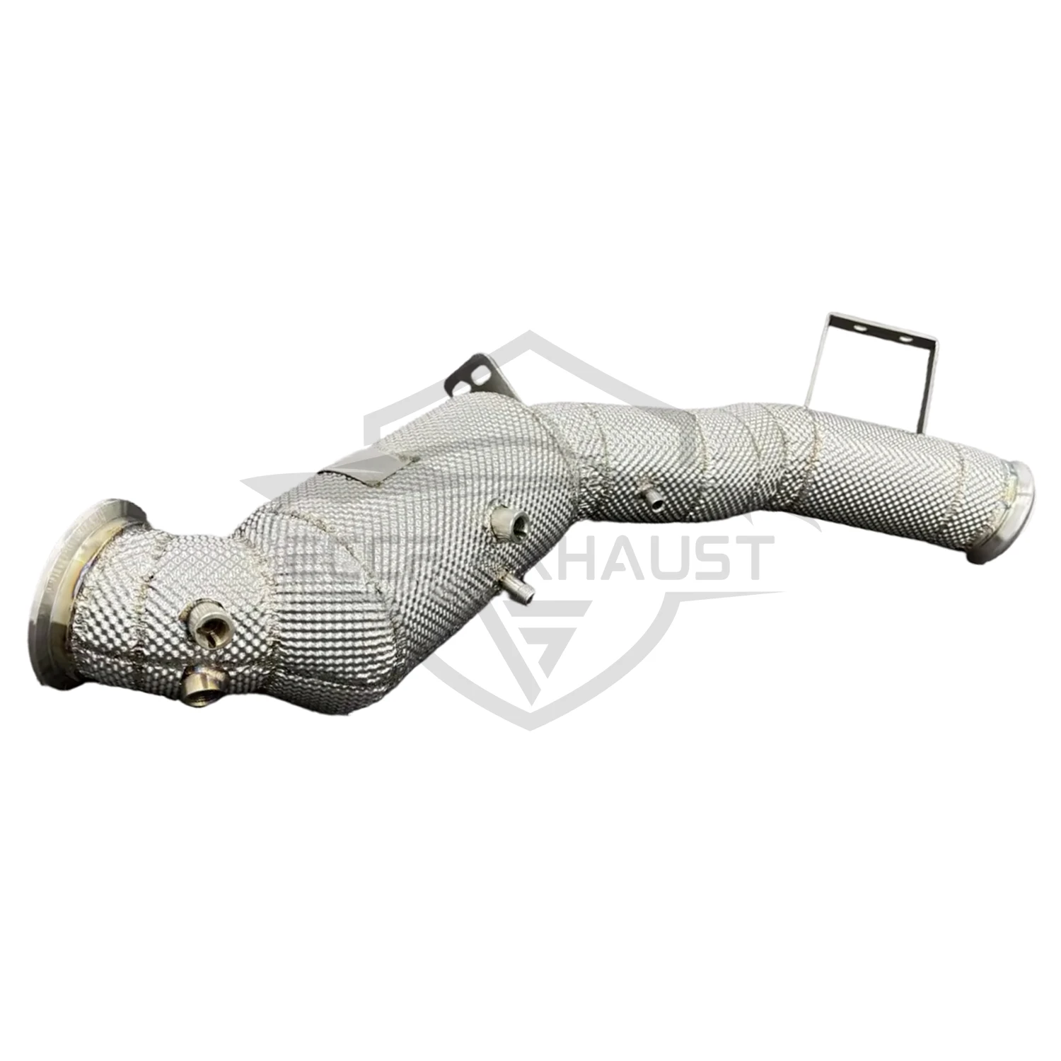 

Stainless steel Downpipe With Heat Shield For Mercedes C43 2.0T W206 Exhaust Sound High Flow Performance Upgrade