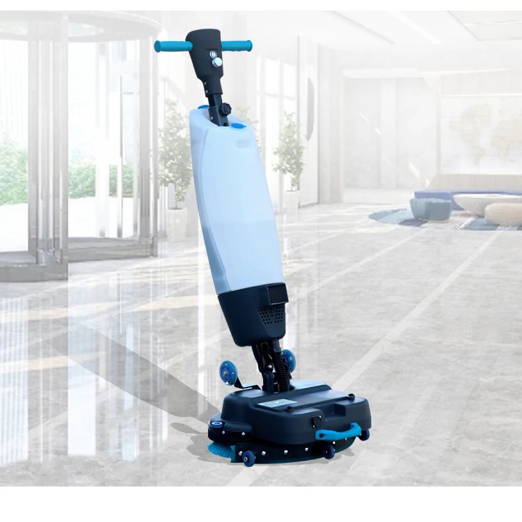 ミニ洗濯フロアモップクリーナーマシン自動スクラバー乾燥機フロア洗浄機