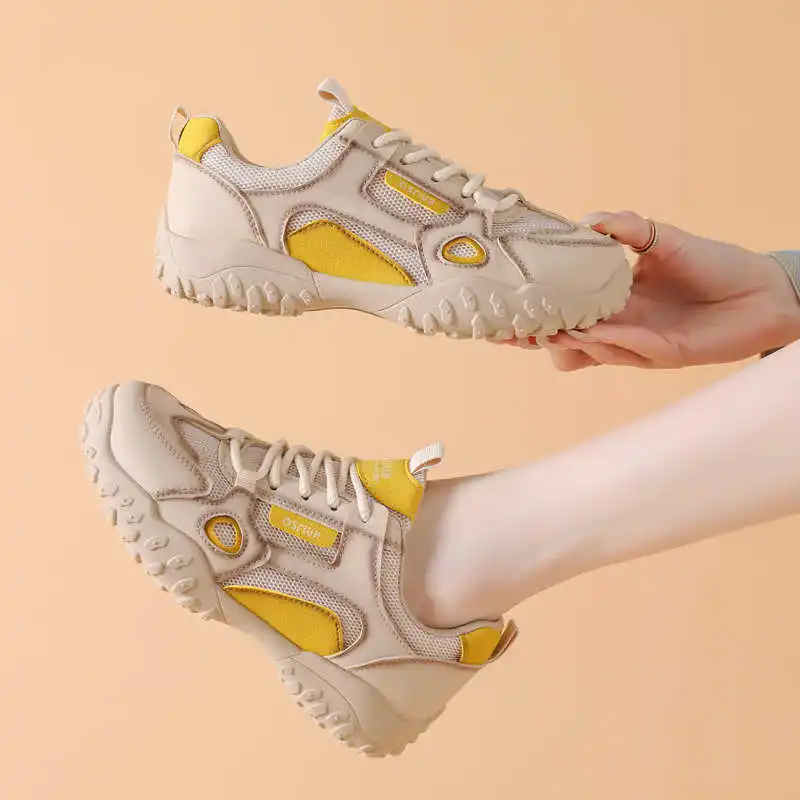 

Thick-heeled Plateforme Cheap Women's Shoes Running Festival Boots Women Fashion Sneakers Sport Affordable Price Athletics