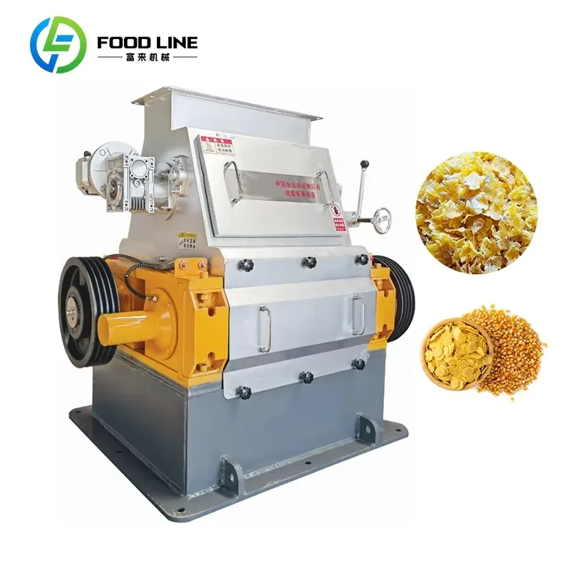 Cereal Making Machine for Sale, Cereal Processing Machine for Cornflakes Multi-Grain Breakfast Products with Automatic Feeding