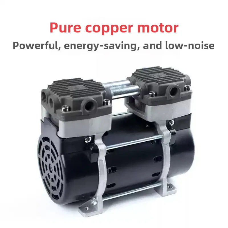 220V Silent Oil-Free Mini Vacuum Pump, 180W Small Negative Pressure Pump