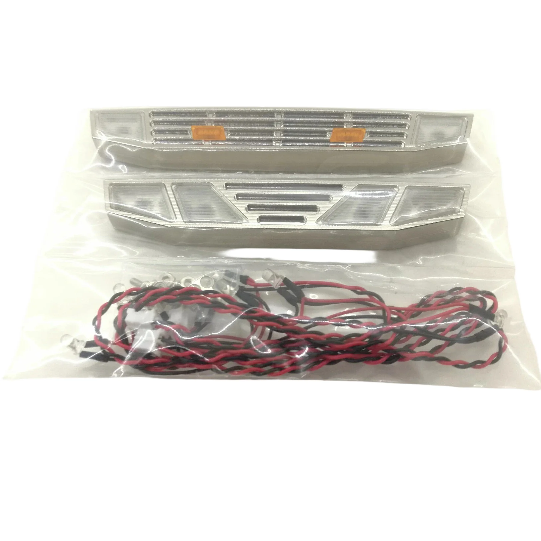 1/14 Scale Model Truck CNC Metal Grille Light Parts For Tamiya Volvo FH16 Series 1/14 RC Tractor Truck DEGREE MODEL Accessories