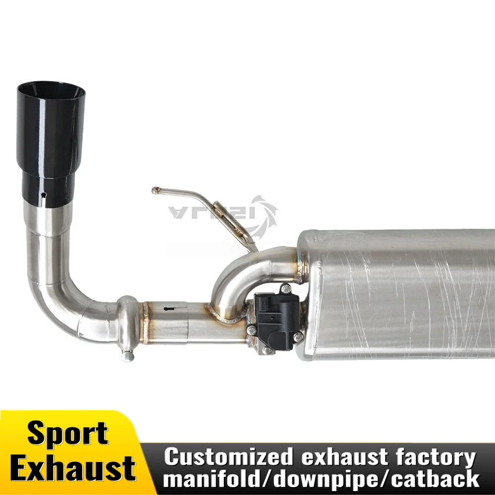 

For BMW 330i 325i G20 2.0T B48 2019-2024 racing performance exhaust cat back stainless steel exhaust pipe muffler customization