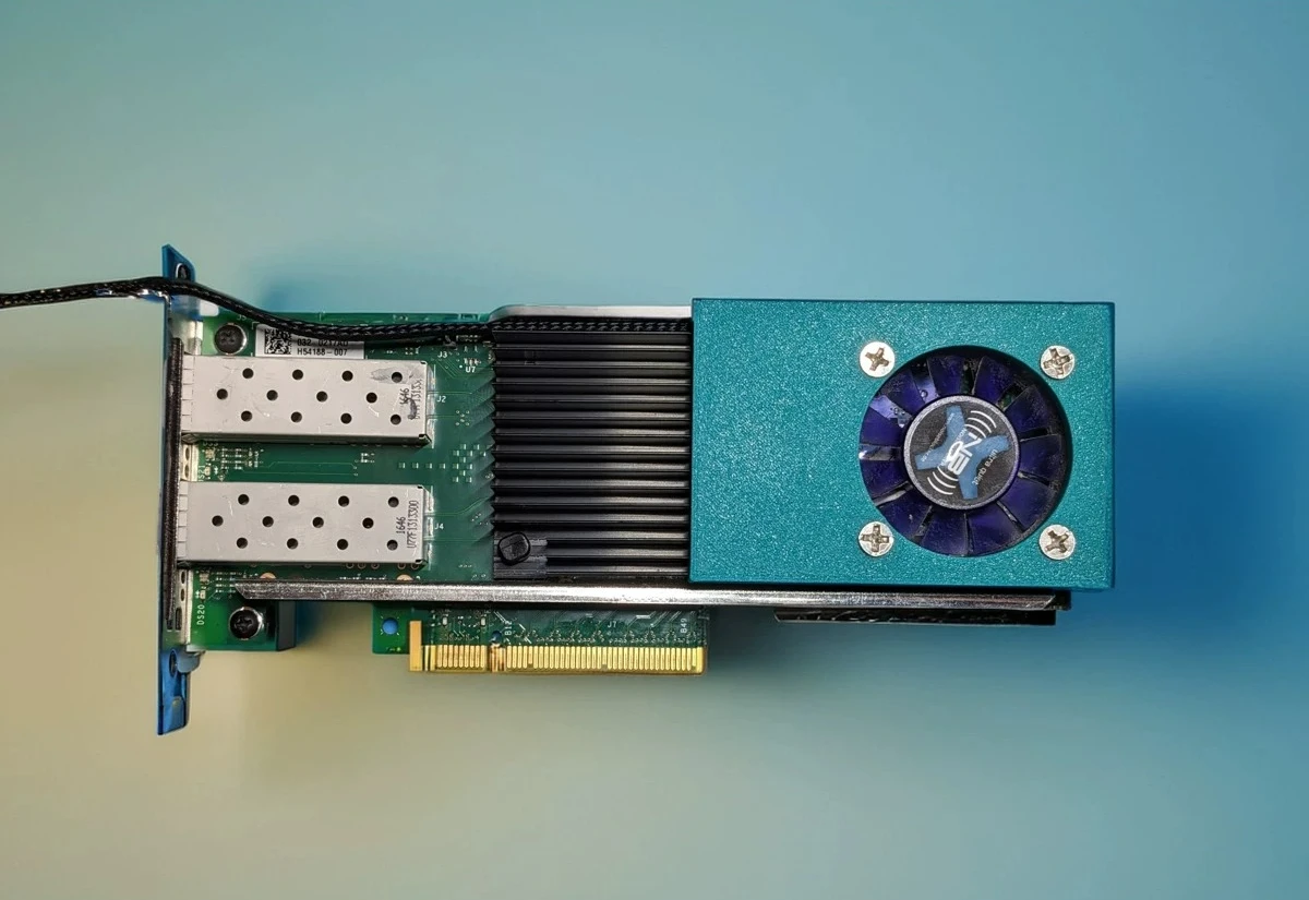 Active Cooling Fan for Intel X710‑DA2 10G SFP+ NIC