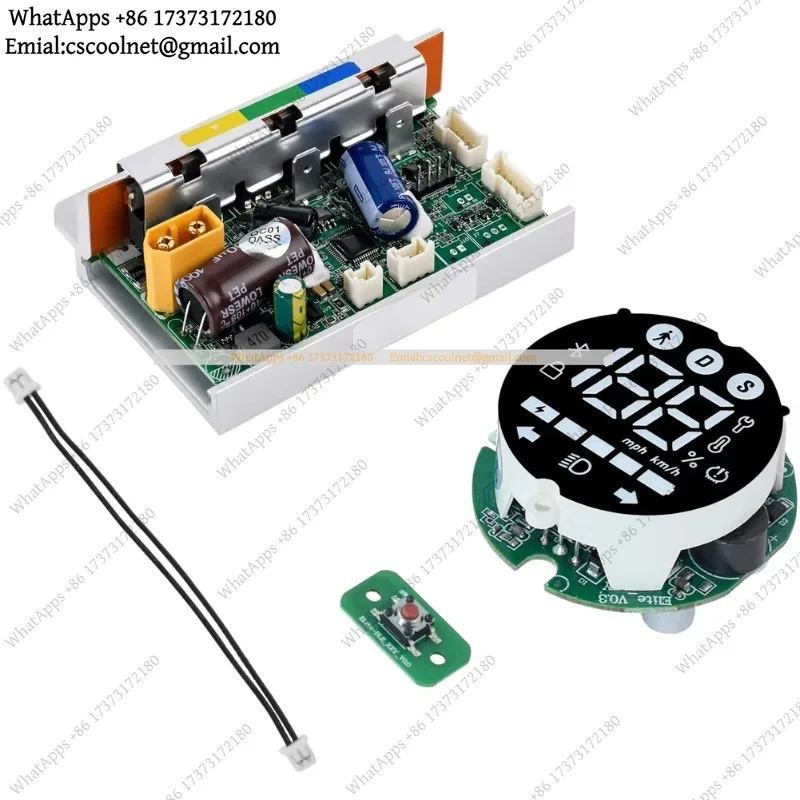 JS02 Electric Scooter Controller Dashboard Kit Wireless for Xiaomi Elite 36V 48V Dual Voltage