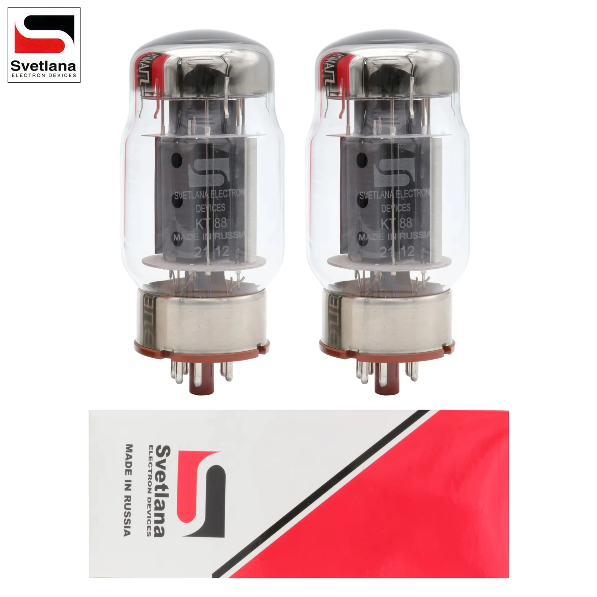 

Brand New SVETLANA KT88 Vacuum Tube Valve Power Replace 6550 KT120 EL34 KT66 KT77 KT100 Vintage Audio Amplifier DIY Kits
