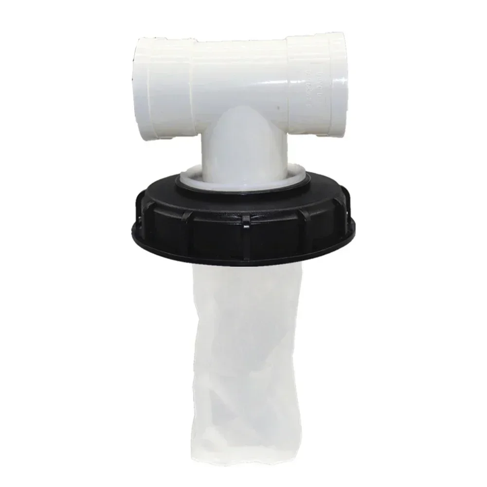 1PCS IBC Ton Pail Accessories Ton Pail Plastic With Filter Ton Pail Cover DN150 DN225 Black DN150-165MM,Red DN225-245MM