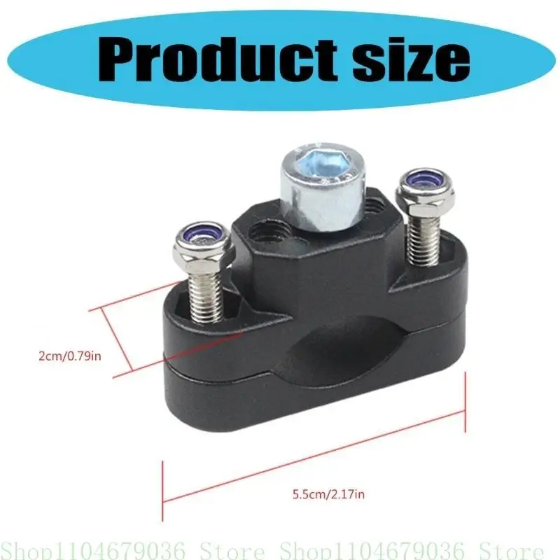 

652F Aluminum Electric Vehicles Scooter Motorcycle Rear View Mirror Extension Improved Viewing Enhanced Visibility