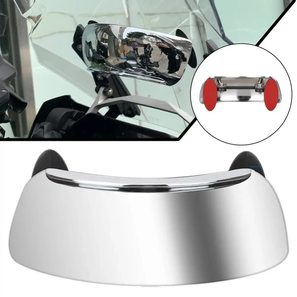 1PCS Motorcycle Modification Accessories - Wide-Angle Mirrors with Large Field of View, 180-Degree Full-View Rearview Mirrors