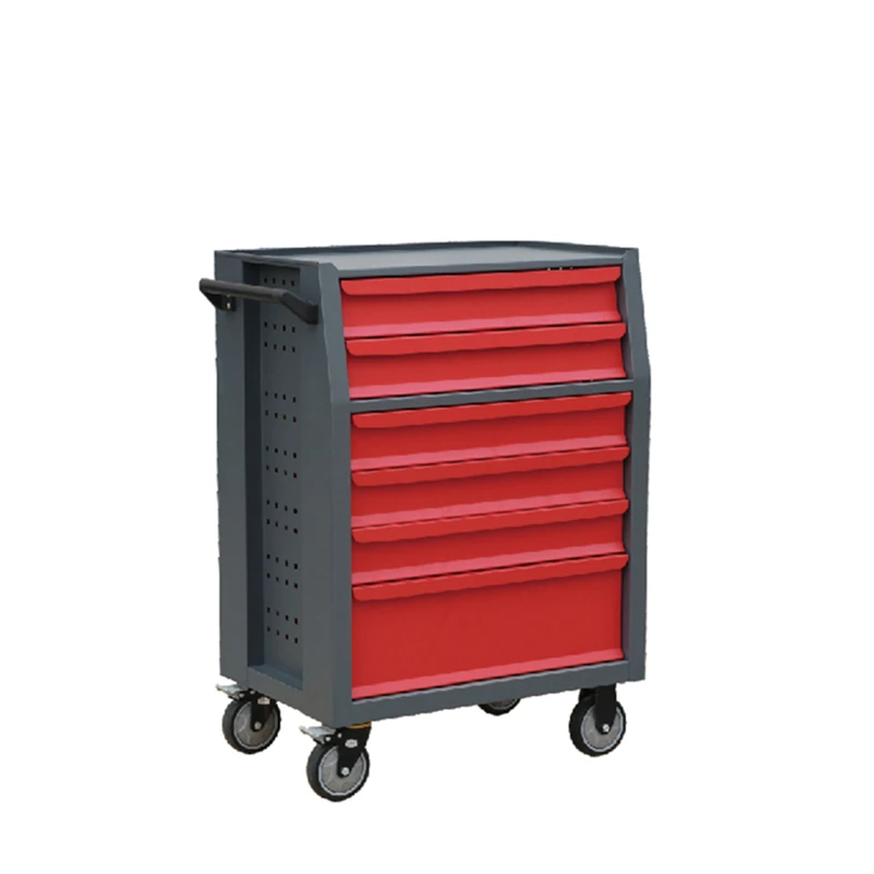 20257 Drawers Metal Tool Cabinet Workshop Trolley Garage Steel Storage Tool Cart