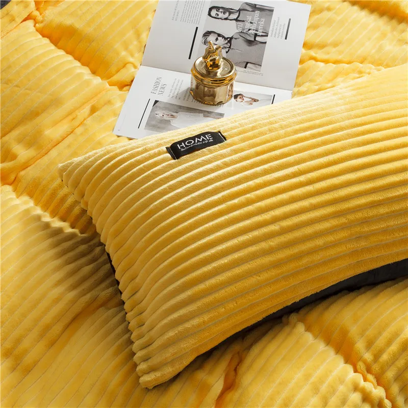 Velvet Duvet Cover King Size Soft Flannel Duvet Cover with Zipper Solid Breathable Velour Comforter Cover Winter Bedding Set