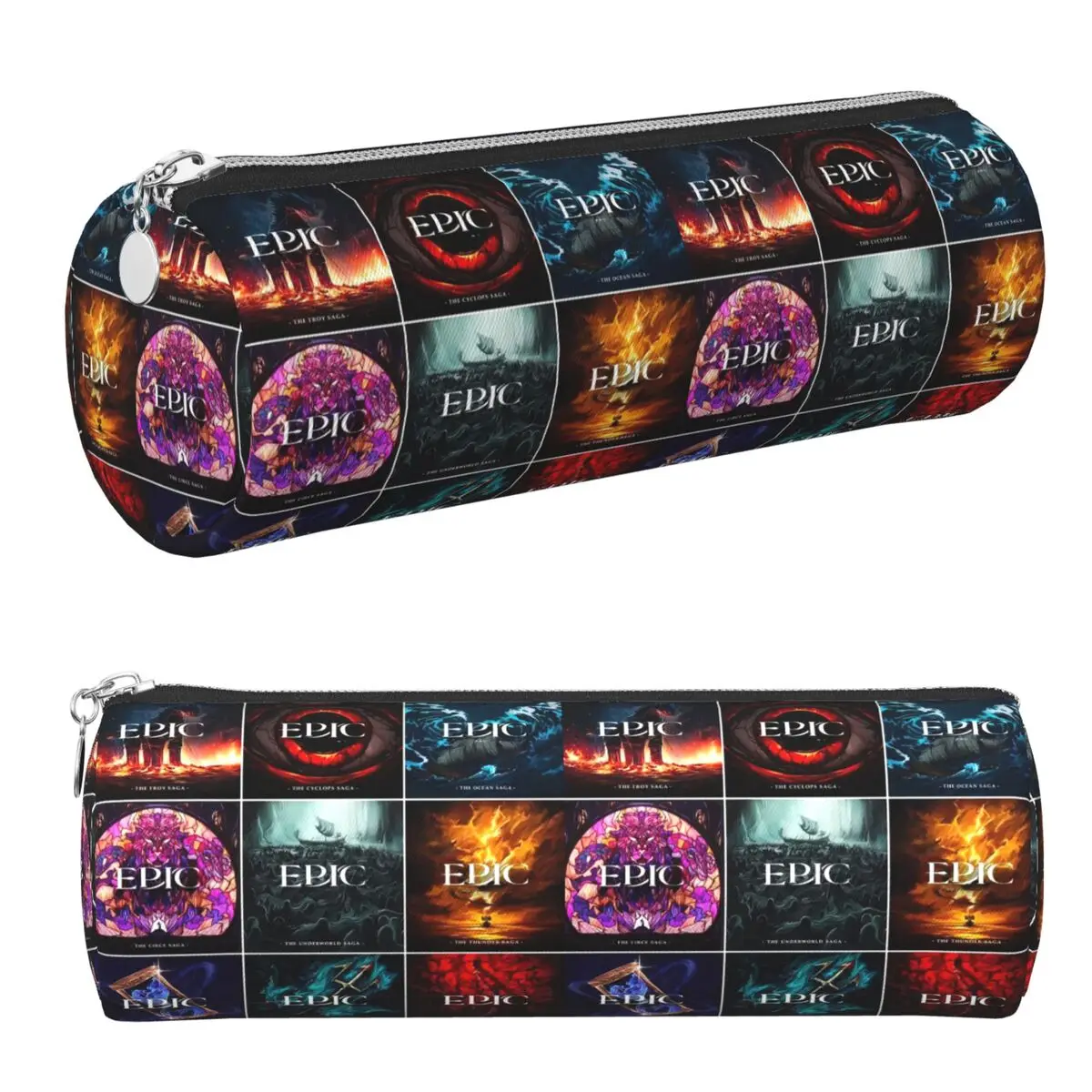 Epic The Musical Saga Covers Pencil Cases Pen Holder Cylinder Pen Box Pencil Bag for Kids Gifts