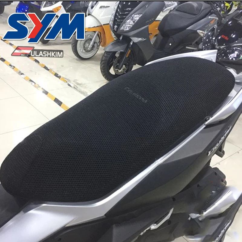 SYM JOYMAX Z300 funda de asiento negra para SYM JOYMAX Z300, fundas de asiento de motocicleta, ciclomotor, Scooter, cojín antideslizante, impermeable