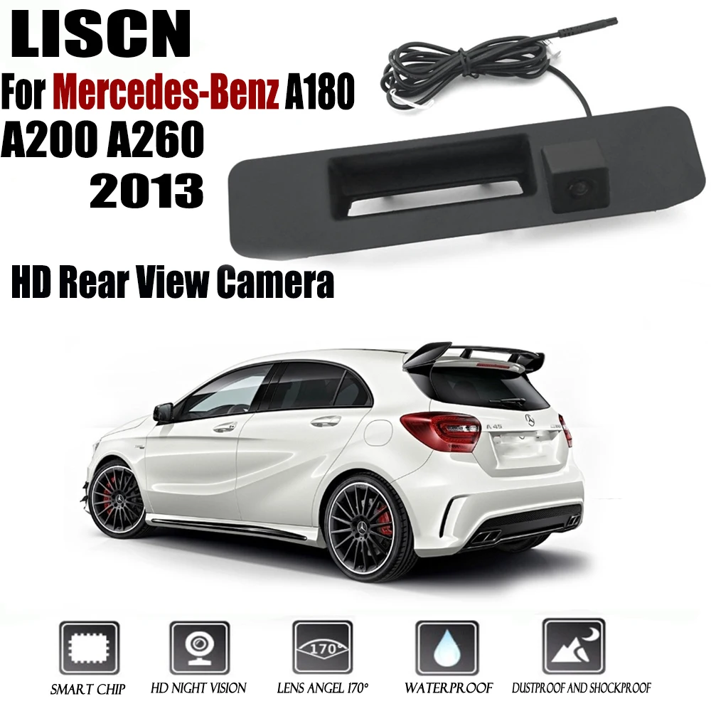 

Car Rear View Camera For Mercedes-Benz A180/A200/A260 2013 Instead of Original Factory Trunk Handle Camera / Reversing camera