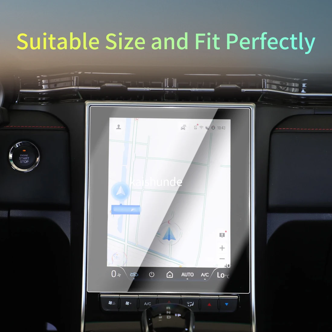 Car Stickers Meters Protector For 26 Chery T9 Ute Tempered Glass Protective Film Display Navigation Vehicle
