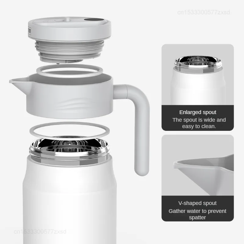 Xiaomi Call ANGE-Bouilloire d'isolation en acier inoxydable, bouteille thermos, pot d'eau, affichage de la température, isolation domestique