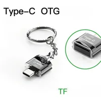 Type C To Micro-SD TF Adapter OTG Smart Memory Card Reader USB3.0 Flash Drive Micro USB To Micro-SD Adapter For Xiaomi Samsung