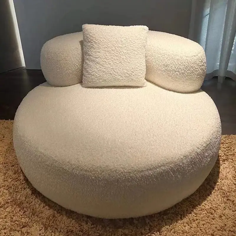 Quality Double Living Room Sofas Designer Single Loveseat Lazy Living Room Sofas Armchair Sleeper Divano Letto Furniture - view 4
