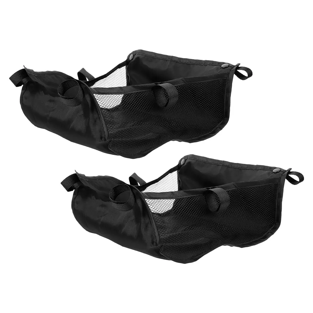 

2 pcs Universal Bag Waterproof Mesh Cargo Net Underseat Adjustable Baby Essentials Organizer Baby Laundry Basket Storage Bag For