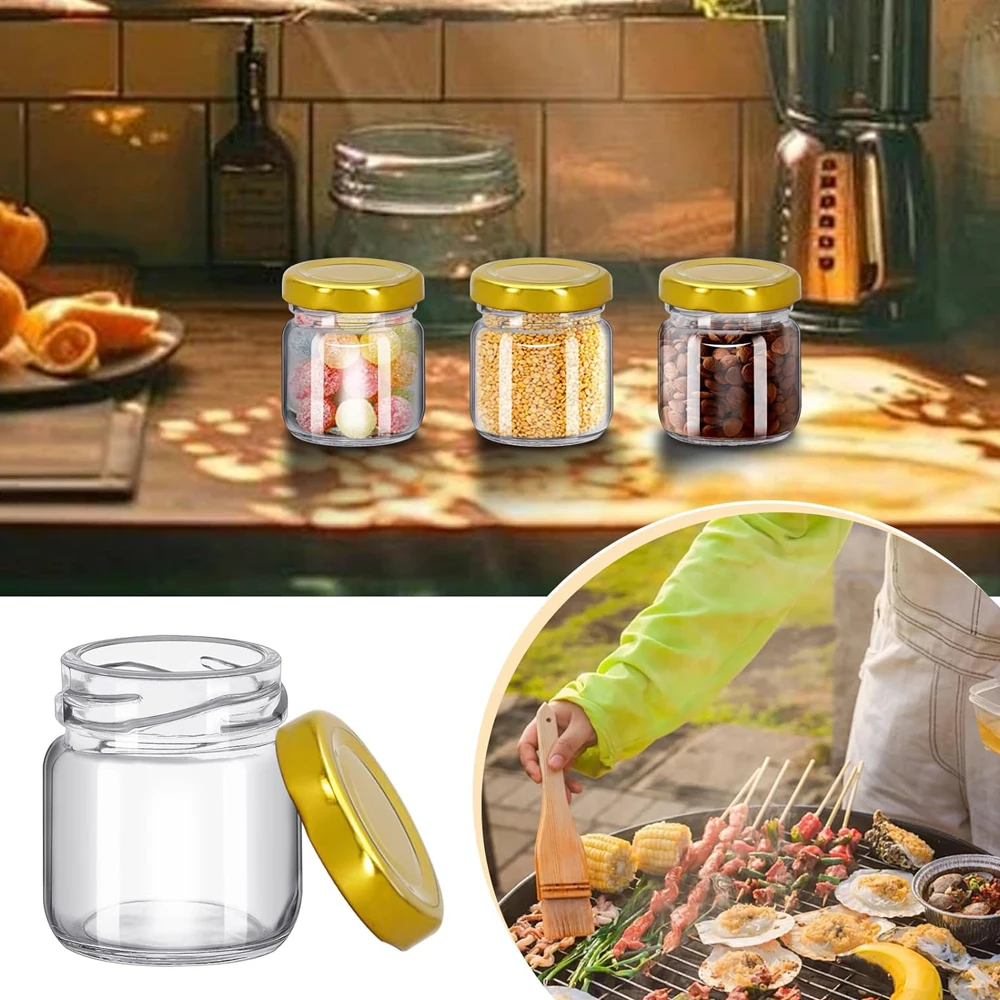 Mini pots à miel ronds transpa - Baby Food Jars Glass avis et prix
