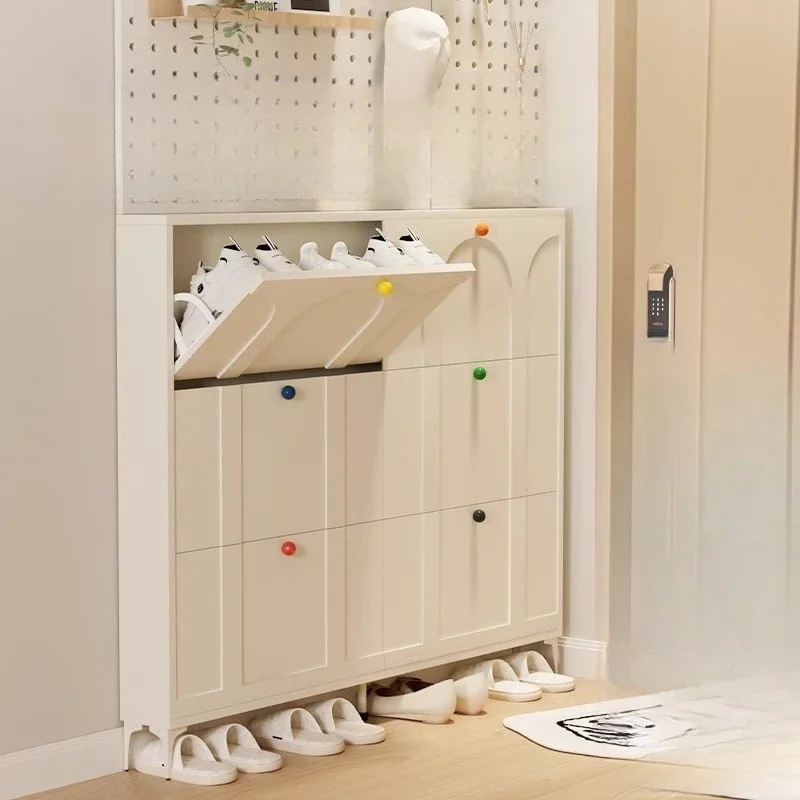 Living Room Cabinets Crack Shelves Cupboards Shoe Organizer Rack Slim Shoe Rack Zapatero Range Organizador Home Furniture