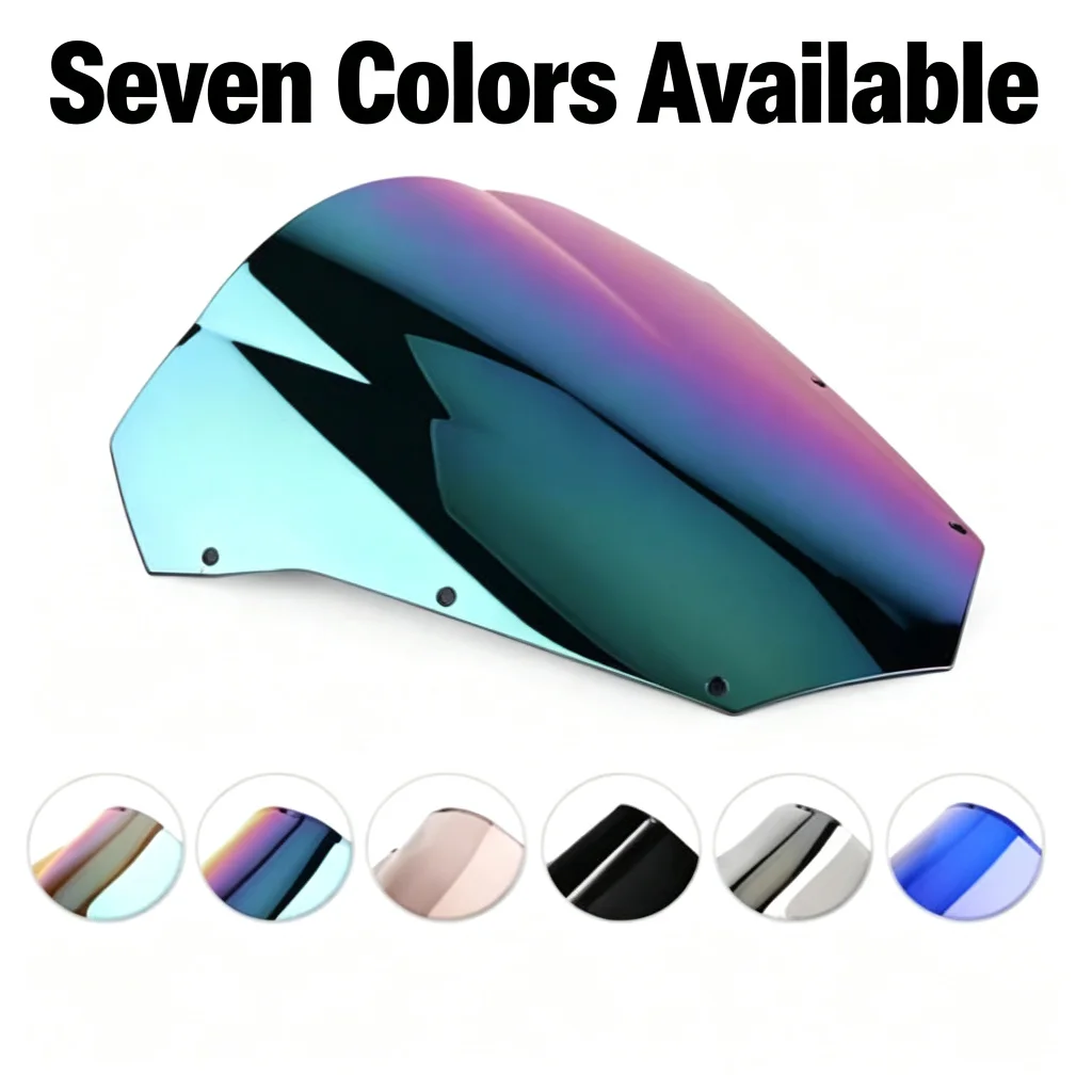 Motorcycle Windshield Windscreen Double Bubble For YAMAHA FZ6 S2 600 FZS600 Fazer 2003-2008 ABS Windshield Motorcycle Screen