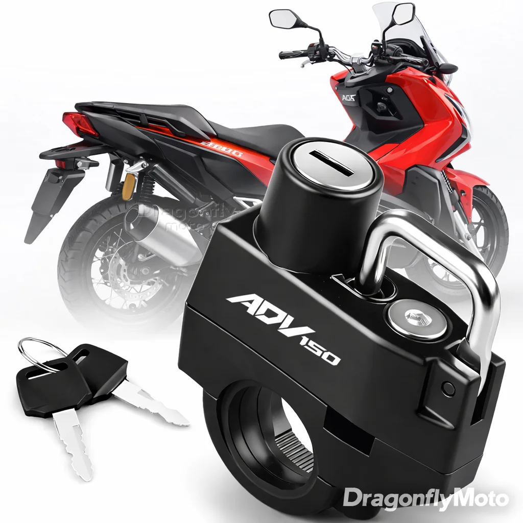 

Motorcycle Helmet Lock For HONDA ADV 150 ADV150 2017 2018 2019 2020 2021 Anti-theft Locker Helmet Lock Locking Device Rustproof