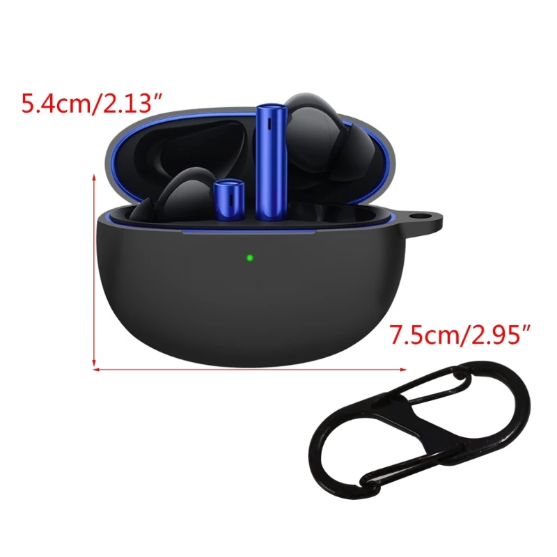 ที่อยู่อาศัยป้องกันรอยขีดข่วนที่เหมาะกับผิวสำหรับชุดหูฟัง Buds Air 3 แขนกันลื่น