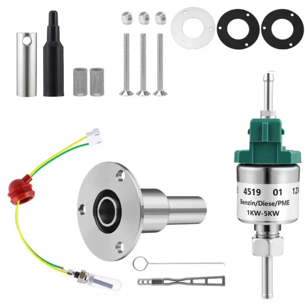 

Fuel Metering Pump 12V Glow Repair Kit Glow Pin With Removal Tool Screen Glow Kit Included Gaskets And Disassembly Tools
