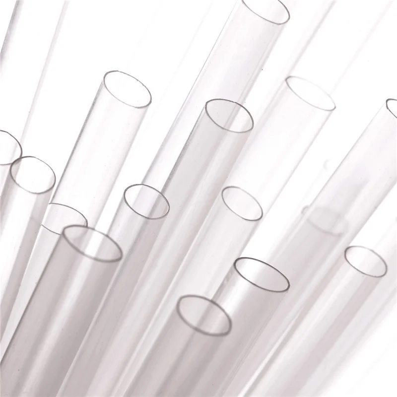 C Clear FEP Thermorétractable Tube, Manchon de câble thermique, Fil isolé, Optique thermorétractable, Résistant à 200, 1.3mm, 0.2: 1, 1 mètre, ID 3-45mm